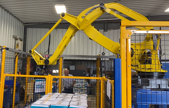 Роботизированная ячейка паллетирования